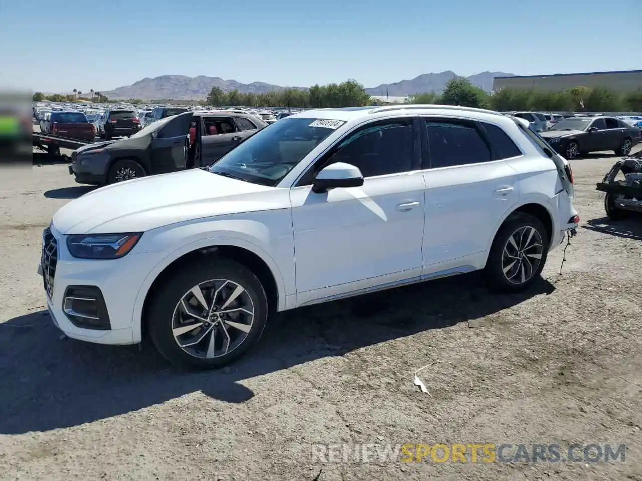 1 Photograph of a damaged car WA1BAAFY4M2017932 AUDI Q5 2021