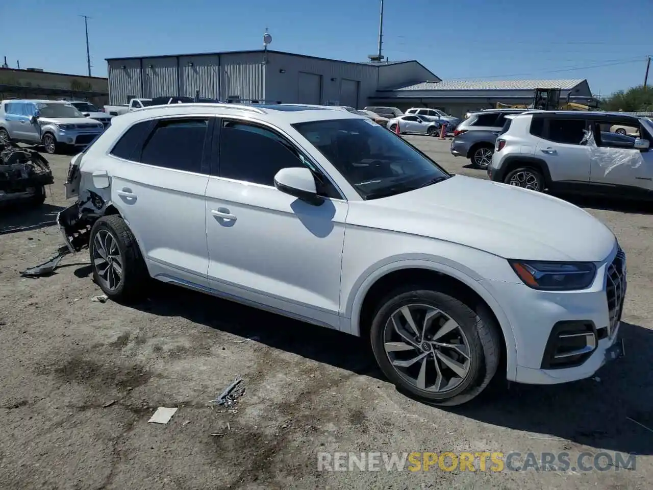 4 Photograph of a damaged car WA1BAAFY4M2017932 AUDI Q5 2021