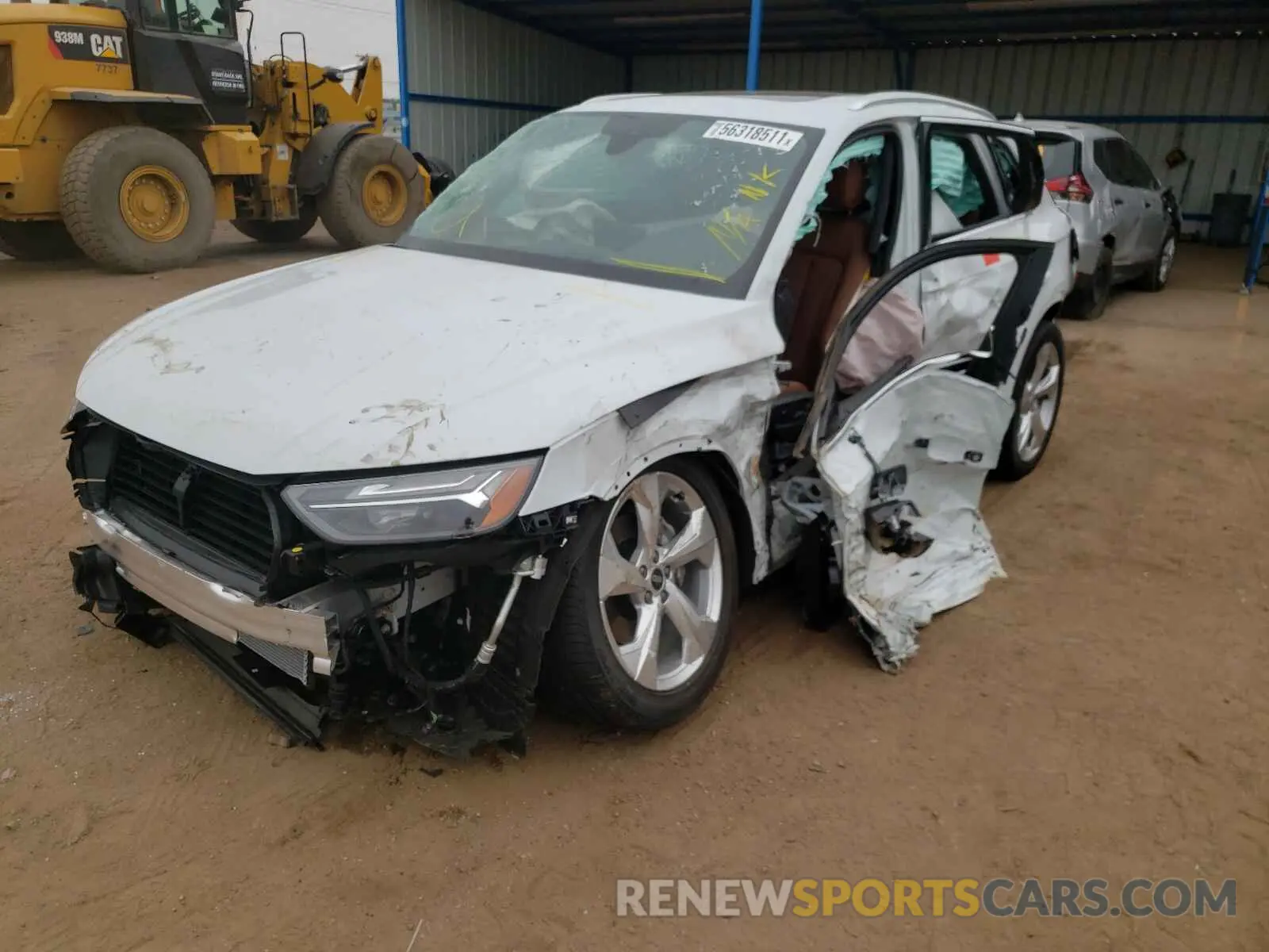 2 Photograph of a damaged car WA1BAAFY4M2055158 AUDI Q5 2021