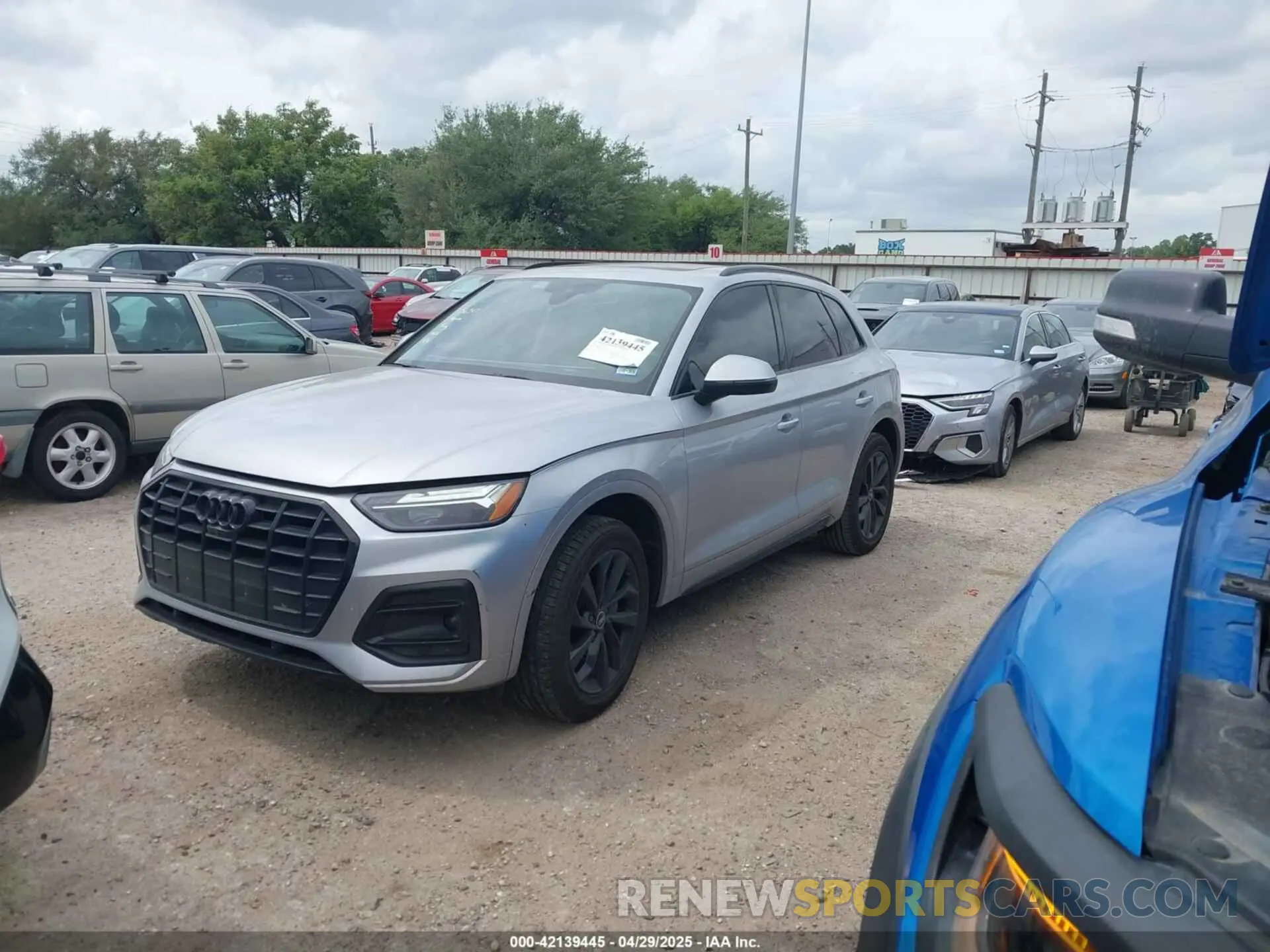2 Photograph of a damaged car WA1BAAFY4M2065706 AUDI Q5 2021