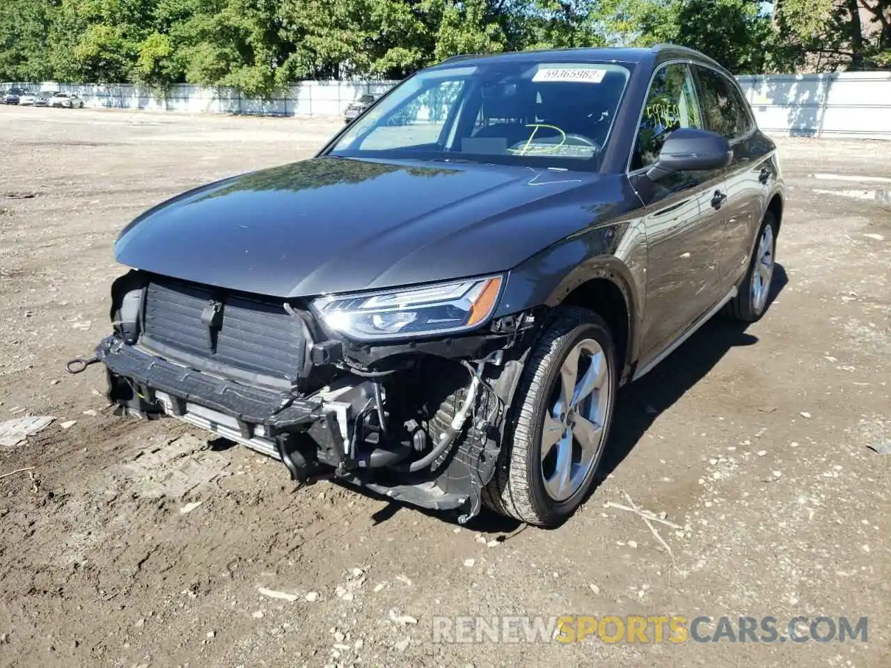 2 Photograph of a damaged car WA1BAAFY4M2112510 AUDI Q5 2021