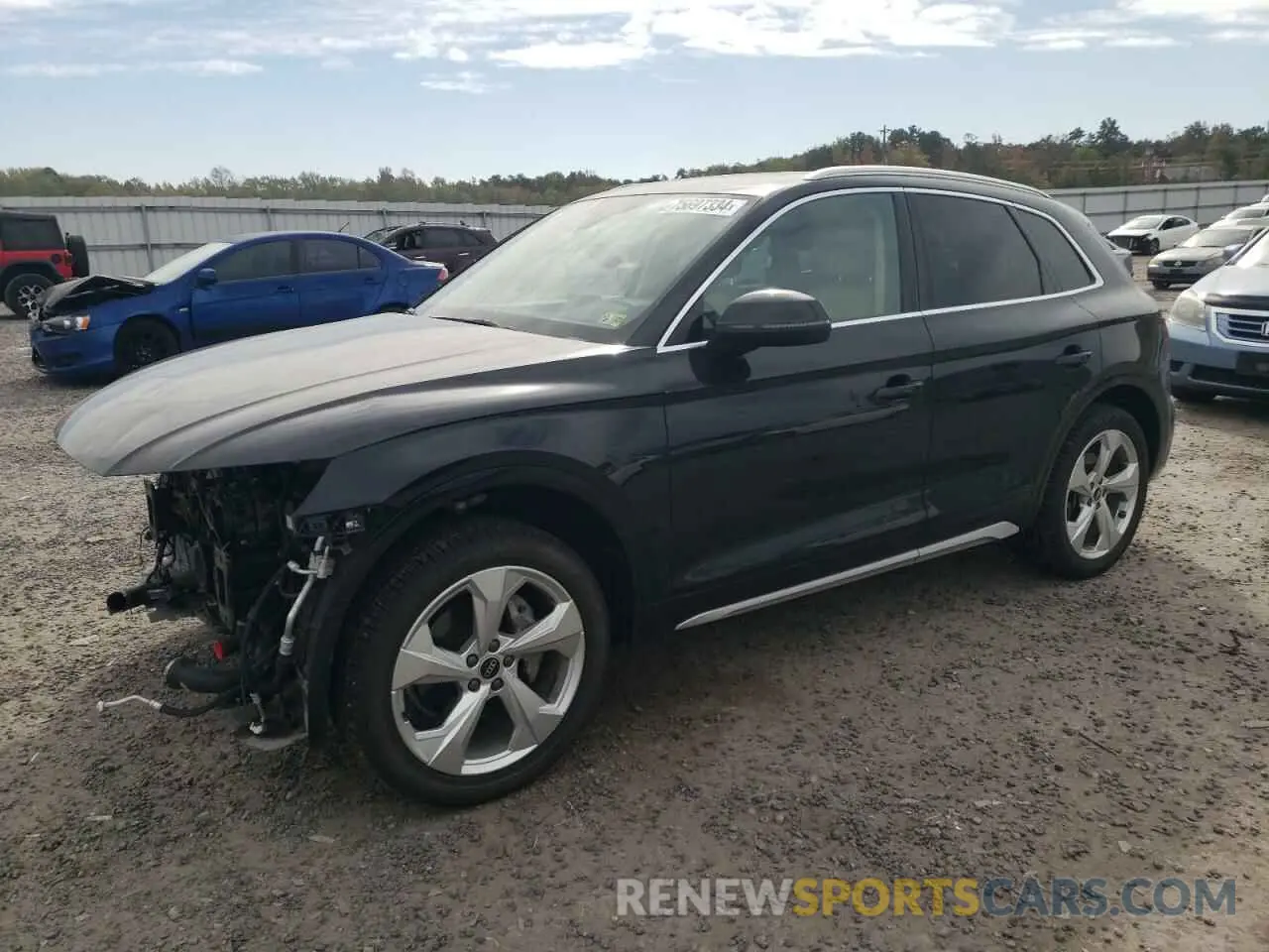 1 Photograph of a damaged car WA1BAAFY5M2035355 AUDI Q5 2021