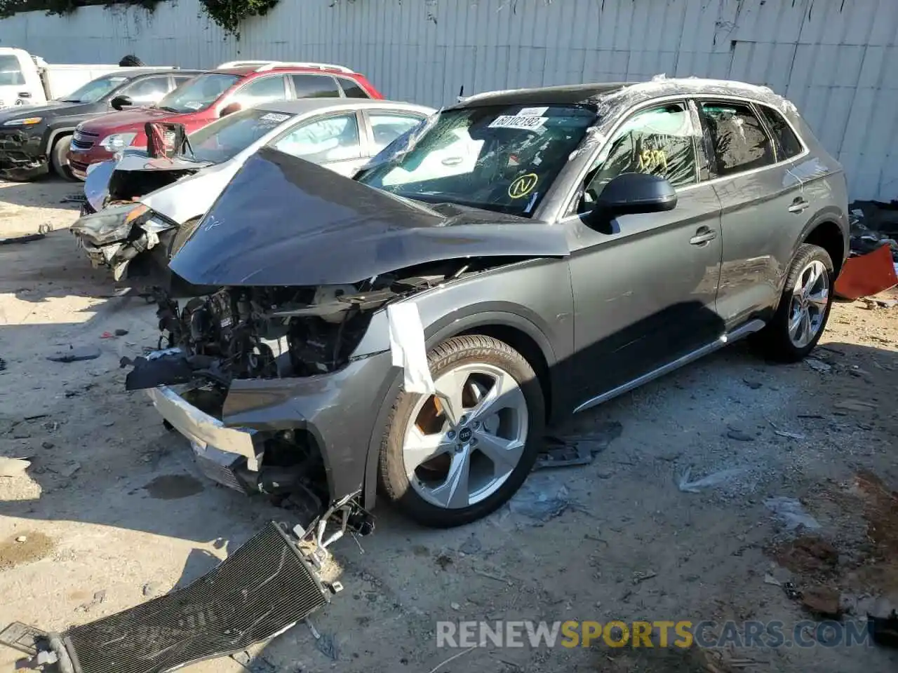 2 Photograph of a damaged car WA1BAAFY5M2046369 AUDI Q5 2021