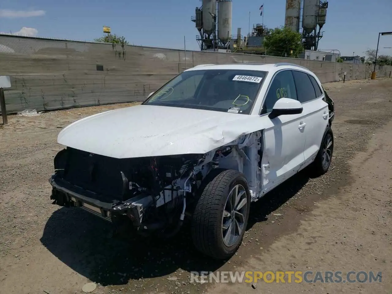 2 Photograph of a damaged car WA1BAAFY5M2066332 AUDI Q5 2021
