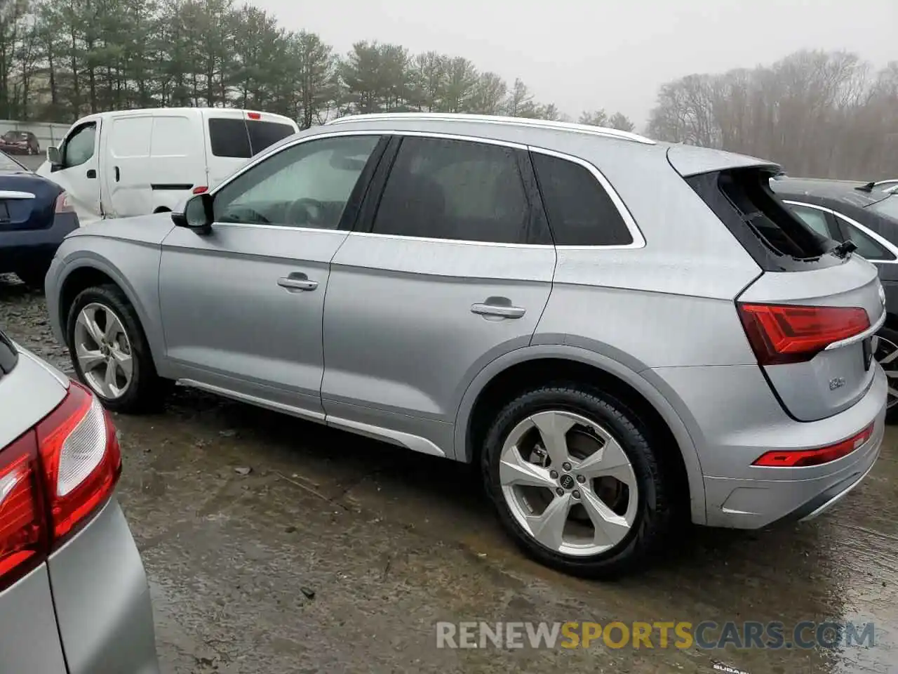 2 Photograph of a damaged car WA1BAAFY5M2098004 AUDI Q5 2021