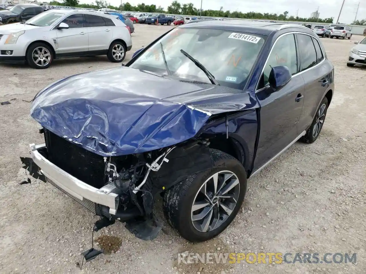 2 Photograph of a damaged car WA1BAAFY6M2003160 AUDI Q5 2021