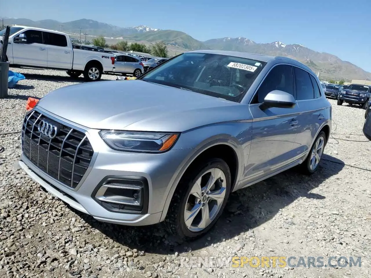 1 Photograph of a damaged car WA1BAAFY6M2004339 AUDI Q5 2021