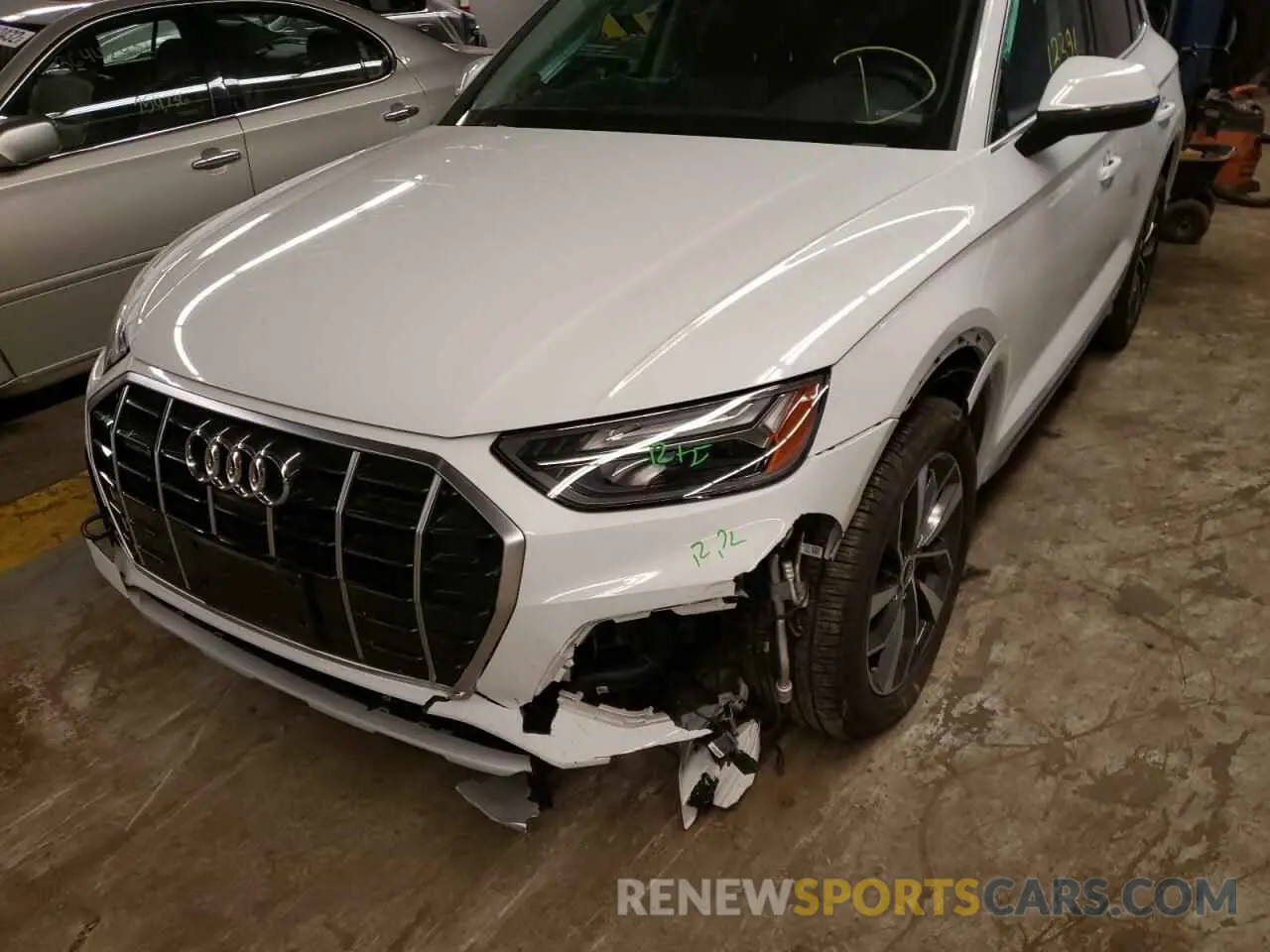 9 Photograph of a damaged car WA1BAAFY6M2035199 AUDI Q5 2021