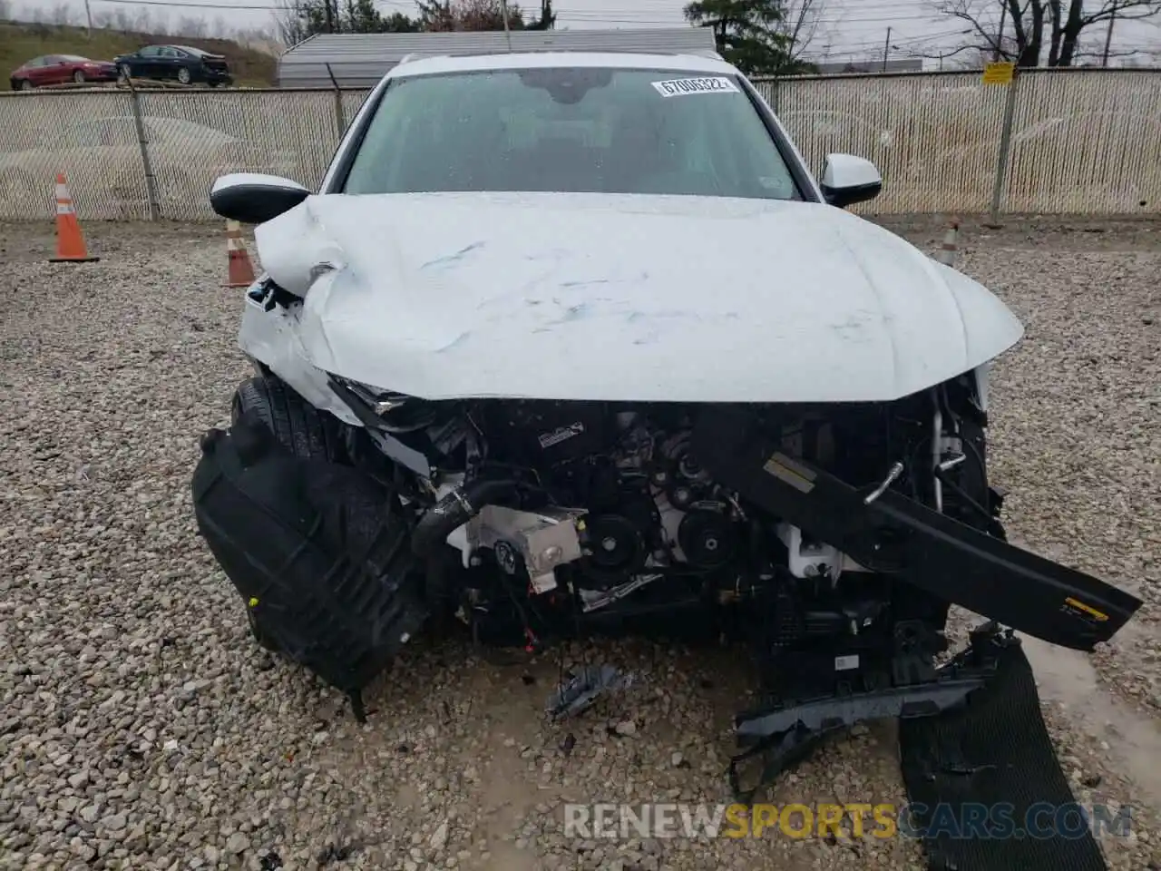 9 Photograph of a damaged car WA1BAAFY6M2053038 AUDI Q5 2021