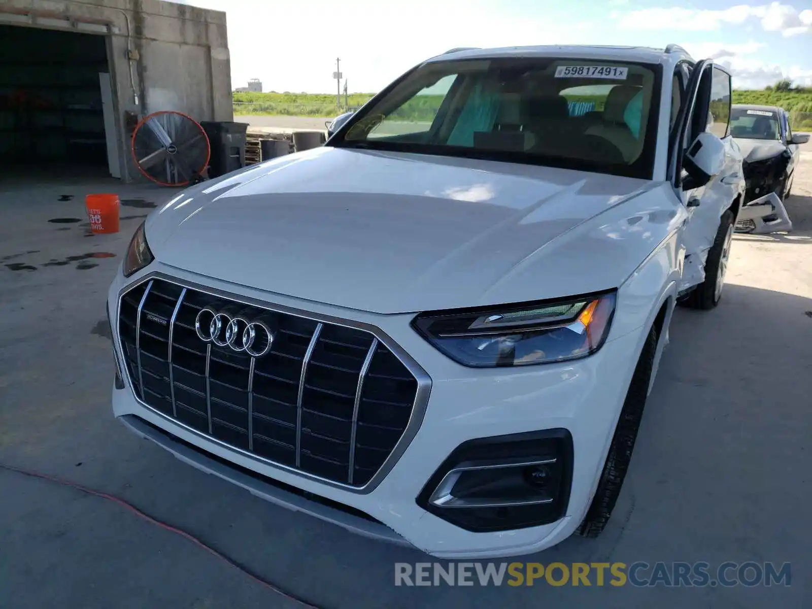 2 Photograph of a damaged car WA1BAAFY6M2070745 AUDI Q5 2021