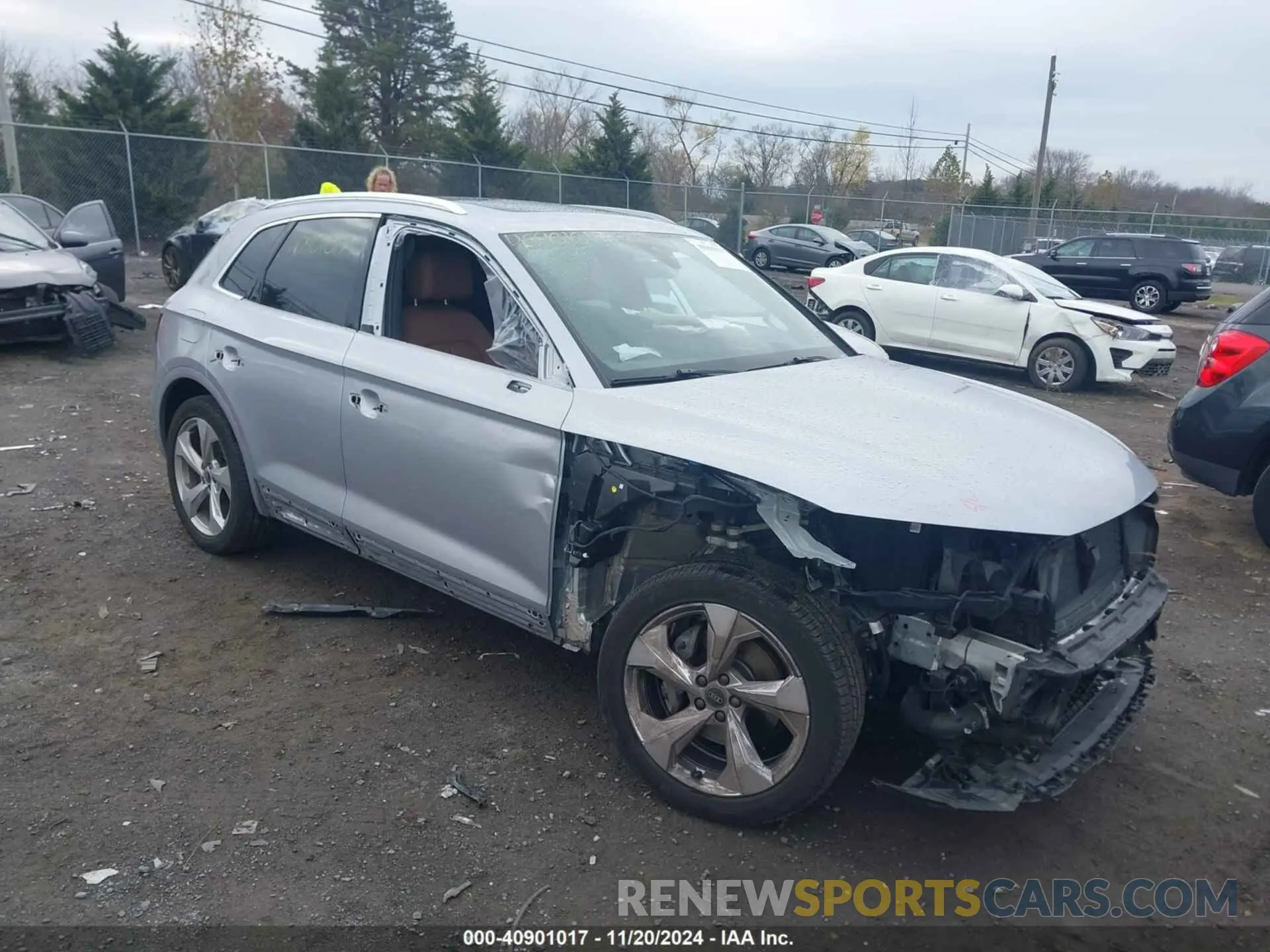 1 Photograph of a damaged car WA1BAAFY6M2113092 AUDI Q5 2021