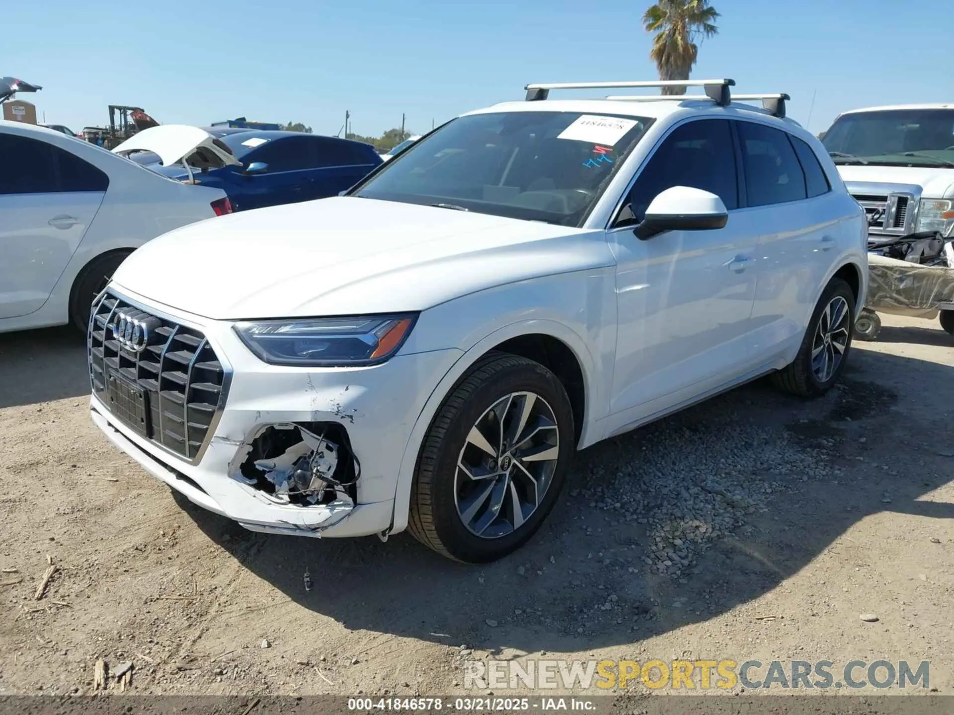 2 Photograph of a damaged car WA1BAAFY6M2113867 AUDI Q5 2021