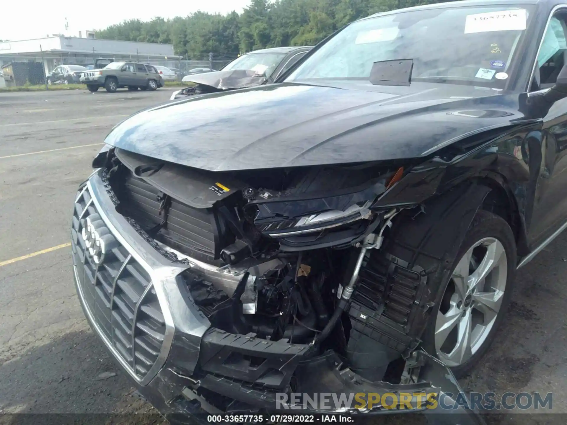 6 Photograph of a damaged car WA1BAAFY6M2138039 AUDI Q5 2021