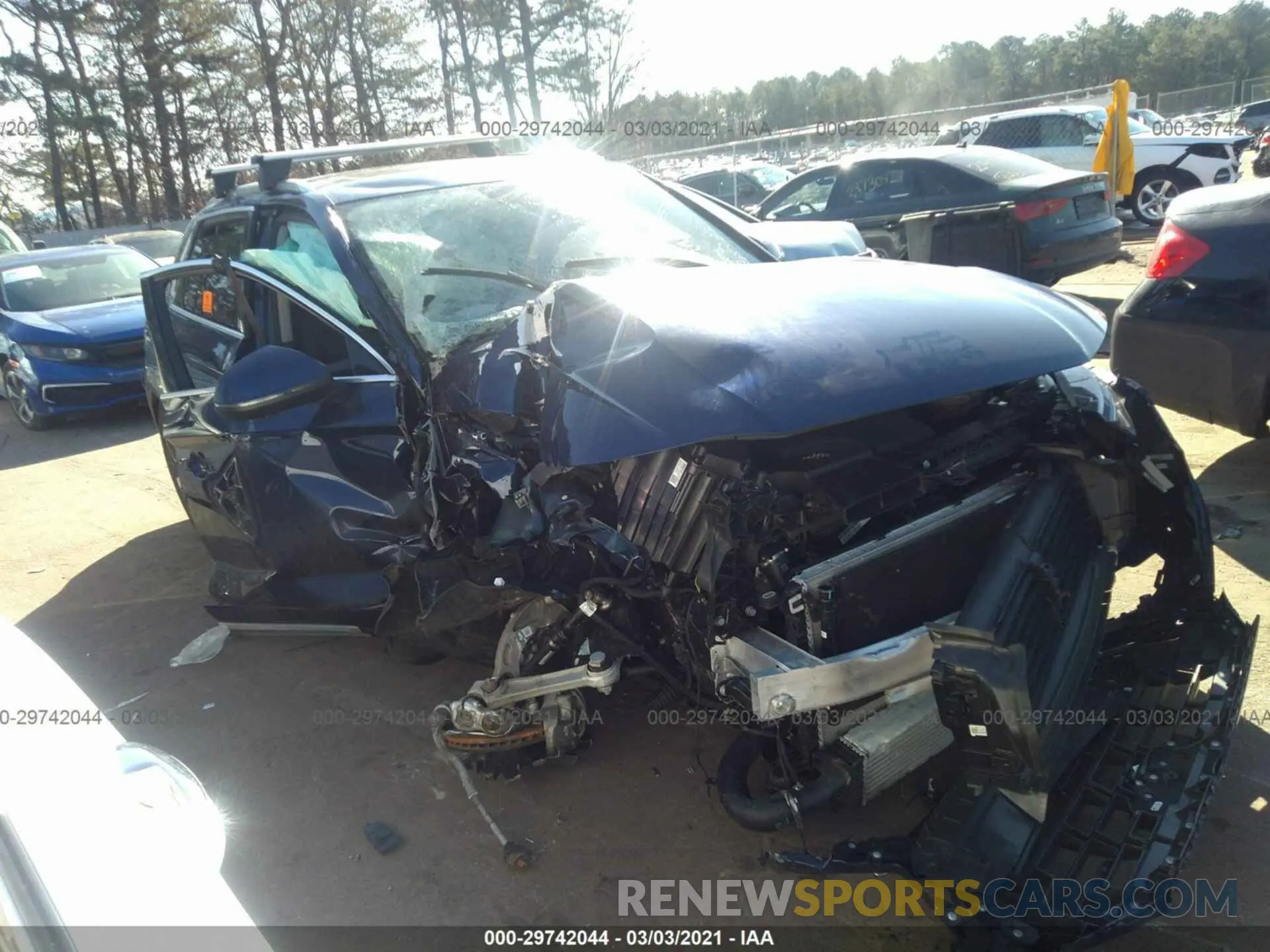 1 Photograph of a damaged car WA1BAAFY7M2020954 AUDI Q5 2021