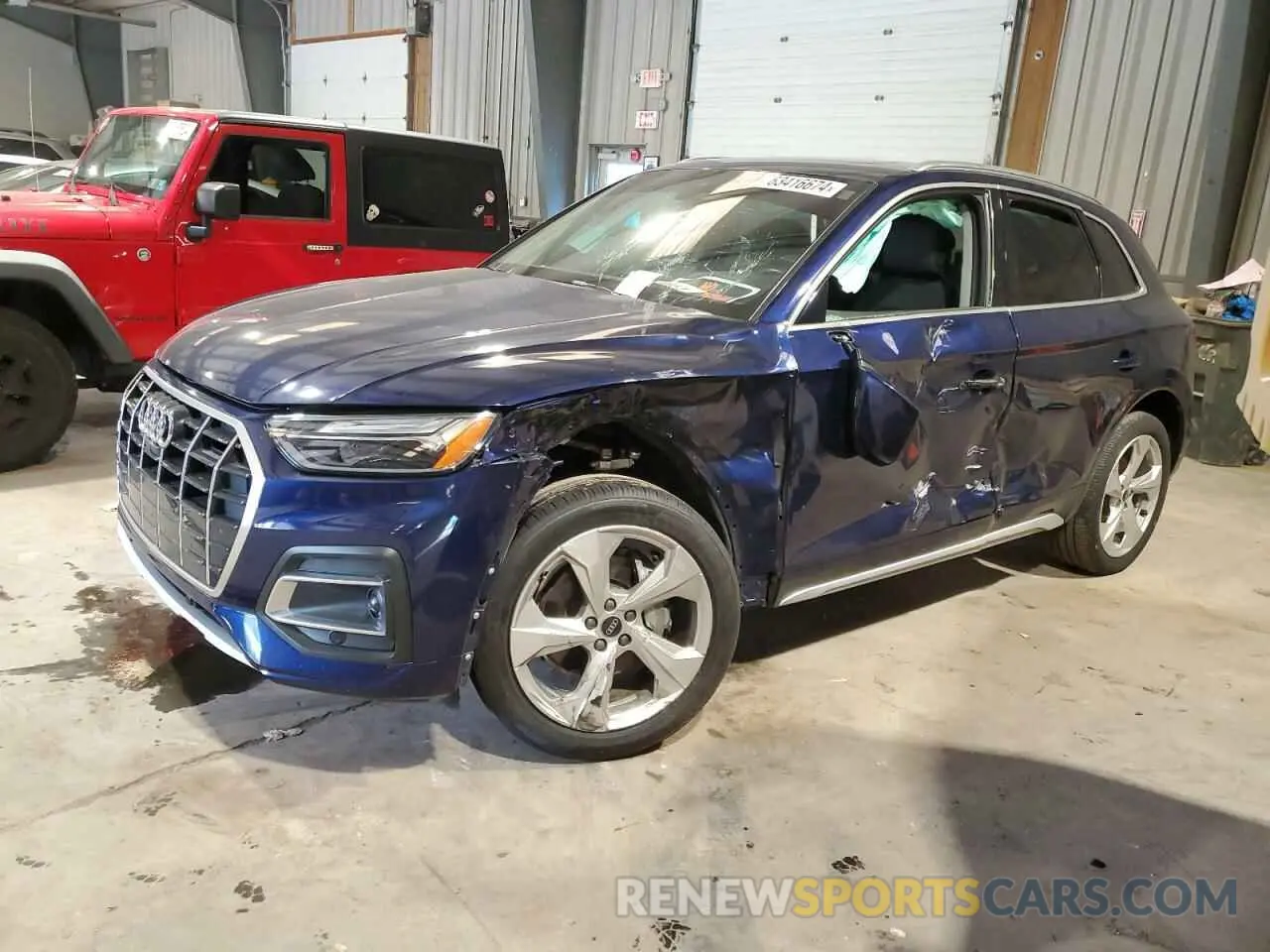 1 Photograph of a damaged car WA1BAAFY7M2030867 AUDI Q5 2021