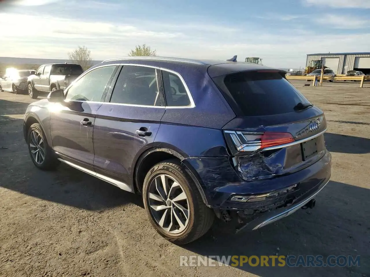 2 Photograph of a damaged car WA1BAAFY7M2059625 AUDI Q5 2021
