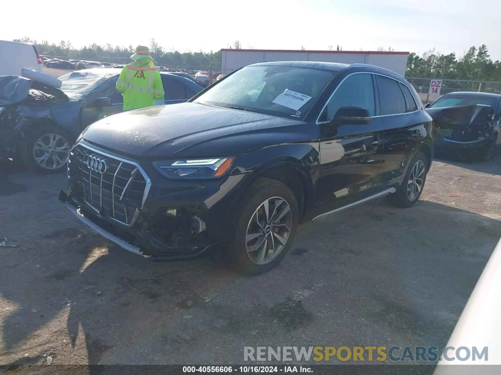 2 Photograph of a damaged car WA1BAAFY7M2063934 AUDI Q5 2021