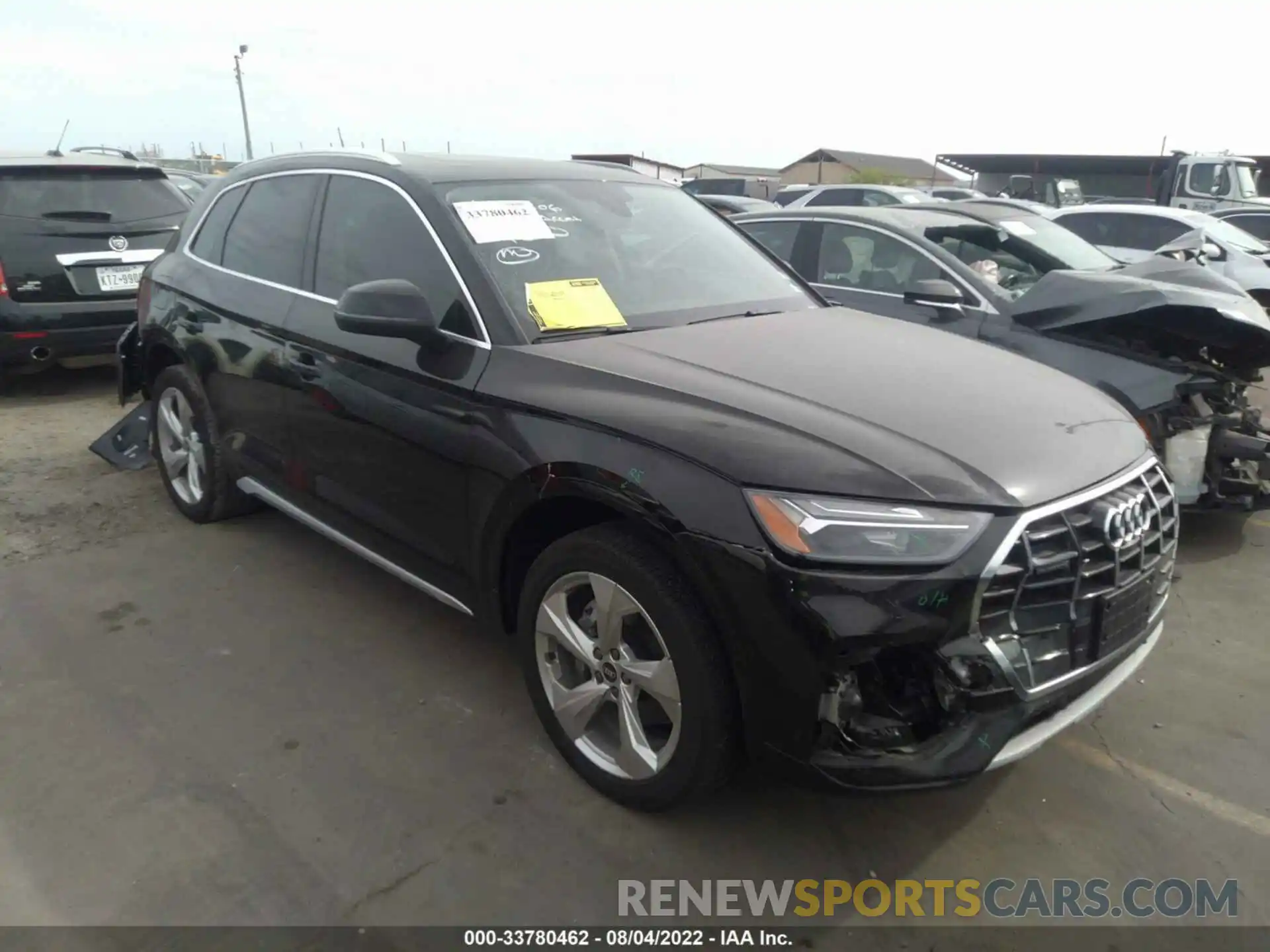 1 Photograph of a damaged car WA1BAAFY7M2091832 AUDI Q5 2021