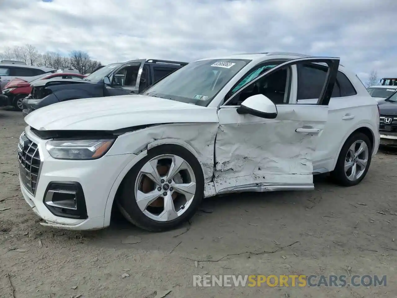 1 Photograph of a damaged car WA1BAAFY7M2129625 AUDI Q5 2021