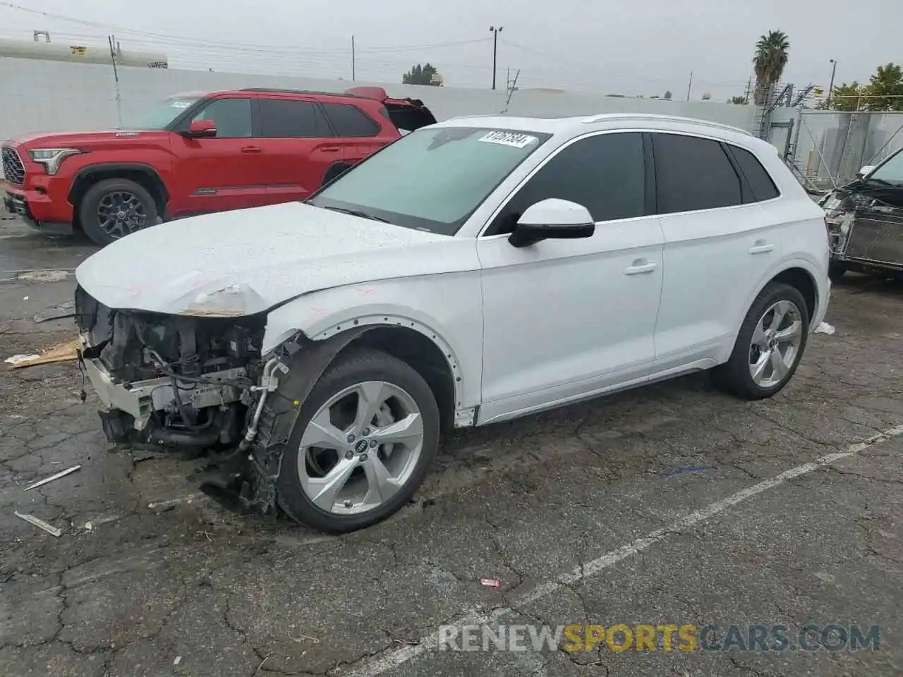 1 Photograph of a damaged car WA1BAAFY8M2015293 AUDI Q5 2021