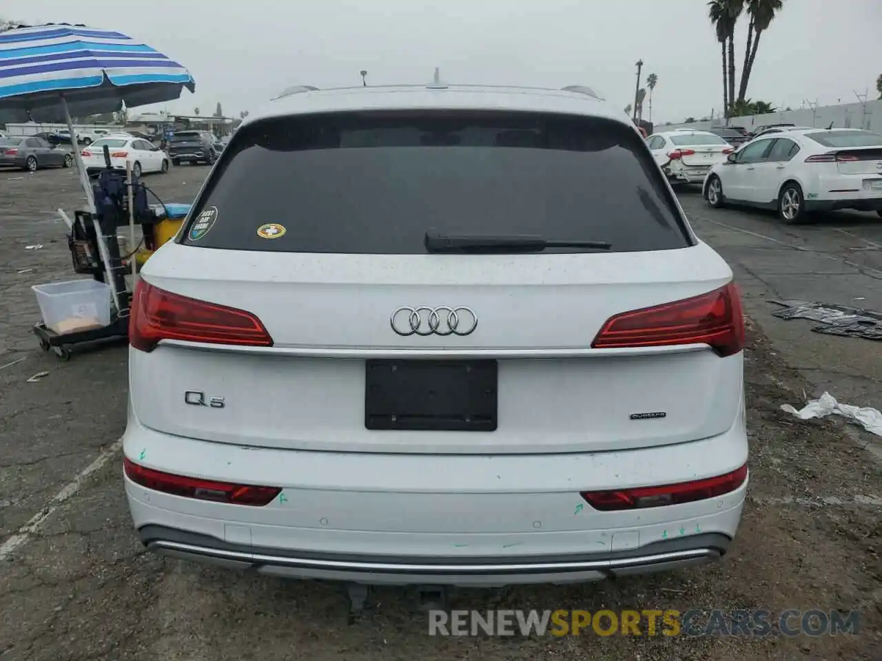 6 Photograph of a damaged car WA1BAAFY8M2015293 AUDI Q5 2021