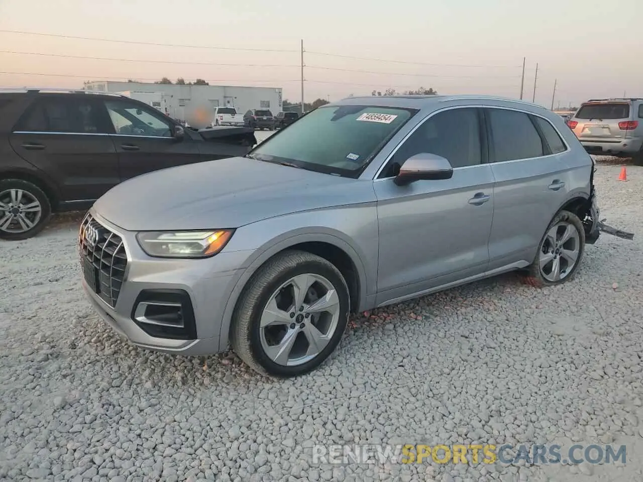 1 Photograph of a damaged car WA1BAAFY8M2017707 AUDI Q5 2021
