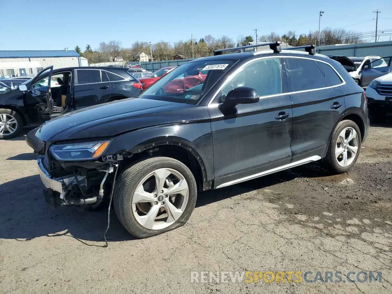 1 Photograph of a damaged car WA1BAAFY8M2031624 AUDI Q5 2021