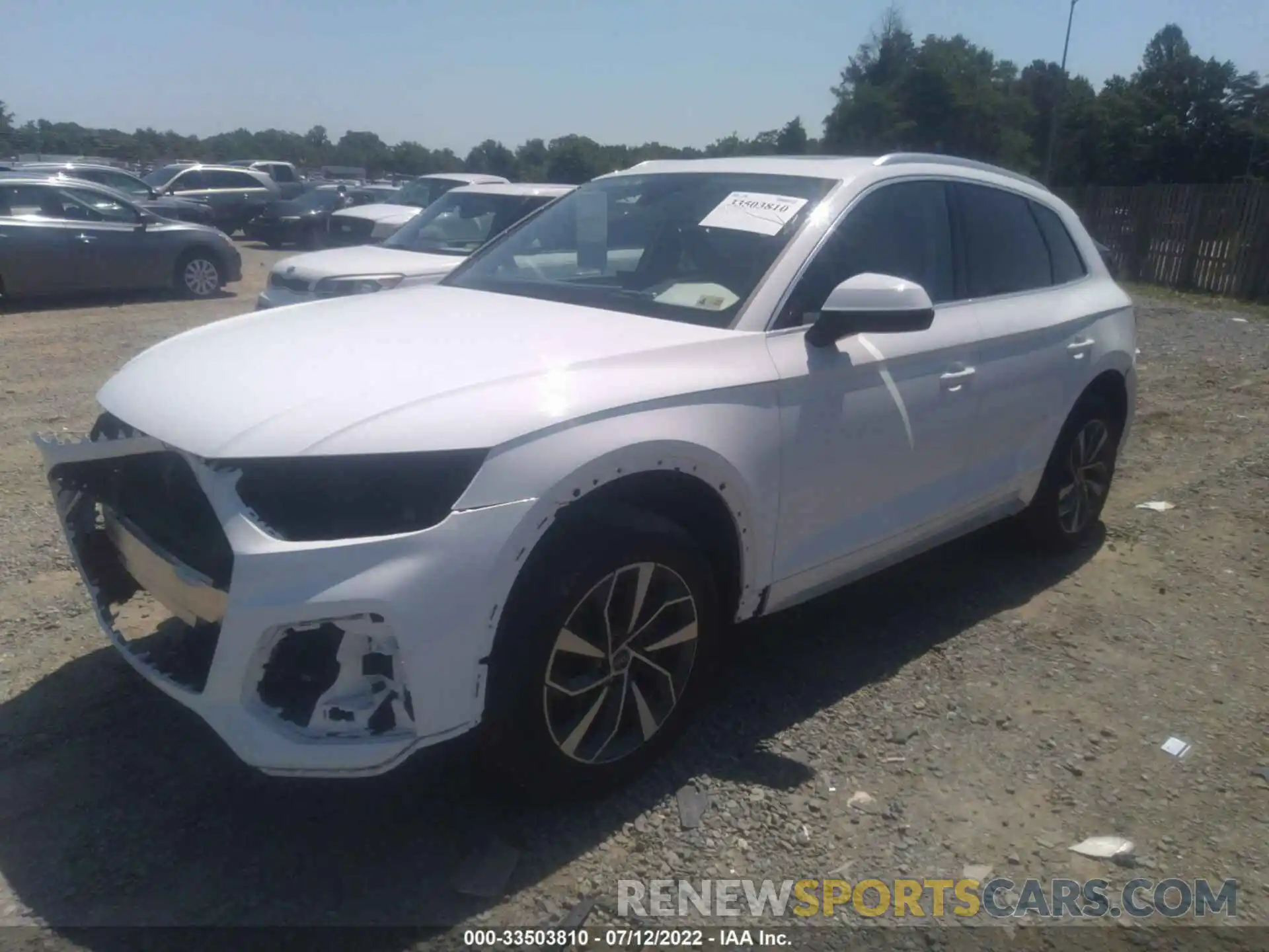 2 Photograph of a damaged car WA1BAAFY8M2068544 AUDI Q5 2021