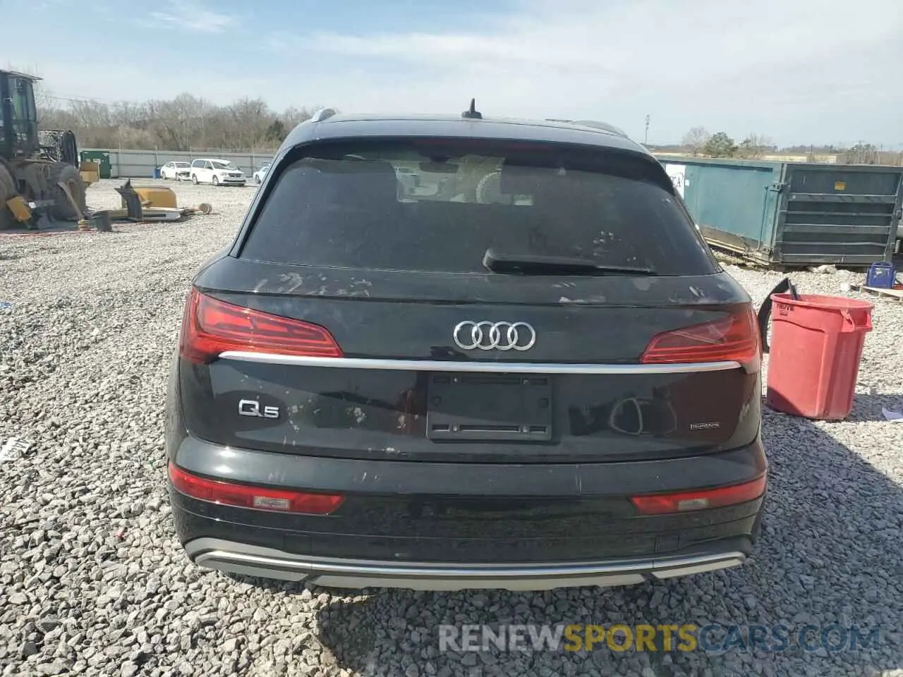 6 Photograph of a damaged car WA1BAAFY8M2082461 AUDI Q5 2021