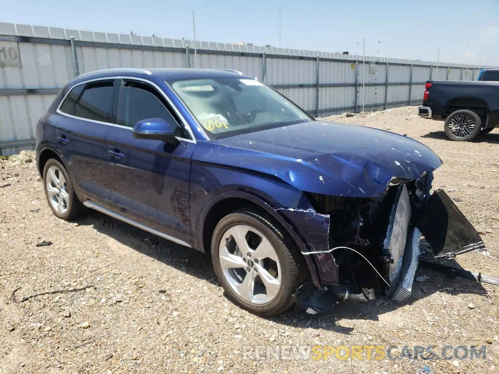 1 Photograph of a damaged car WA1BAAFY8M2092665 AUDI Q5 2021