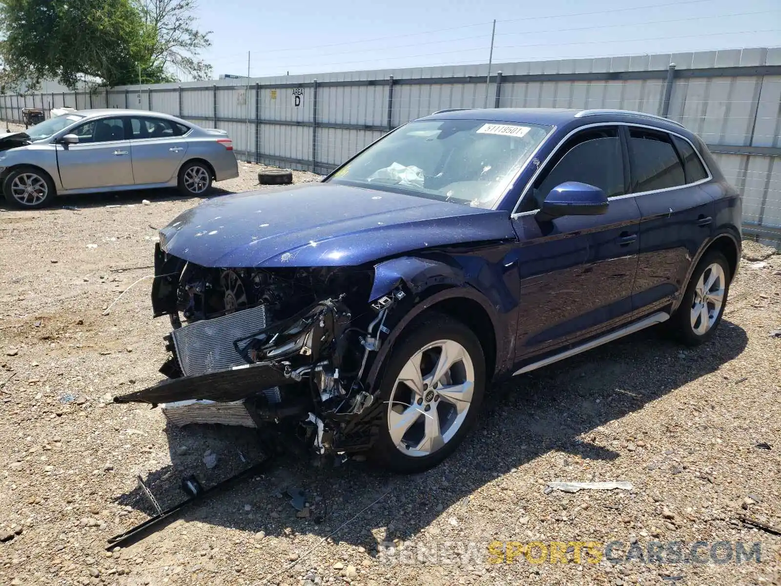 2 Photograph of a damaged car WA1BAAFY8M2092665 AUDI Q5 2021