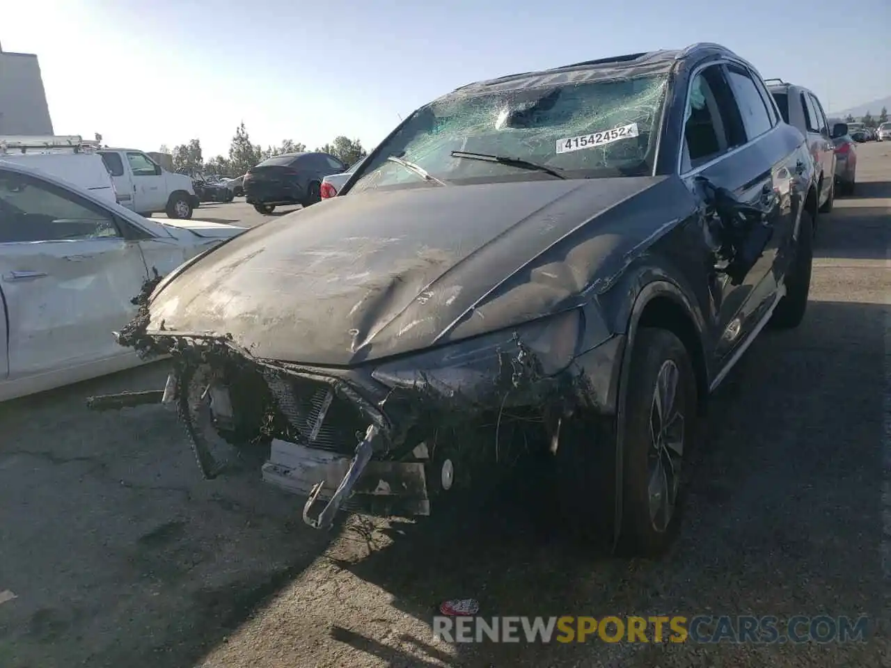 2 Photograph of a damaged car WA1BAAFY8M2105088 AUDI Q5 2021