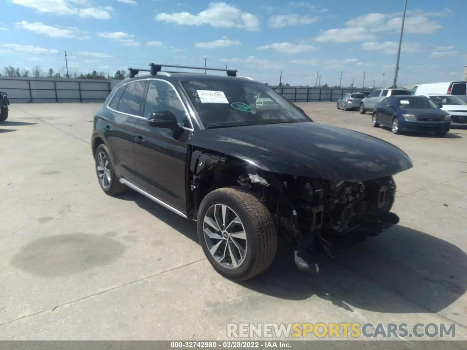 1 Photograph of a damaged car WA1BAAFY8M2106435 AUDI Q5 2021