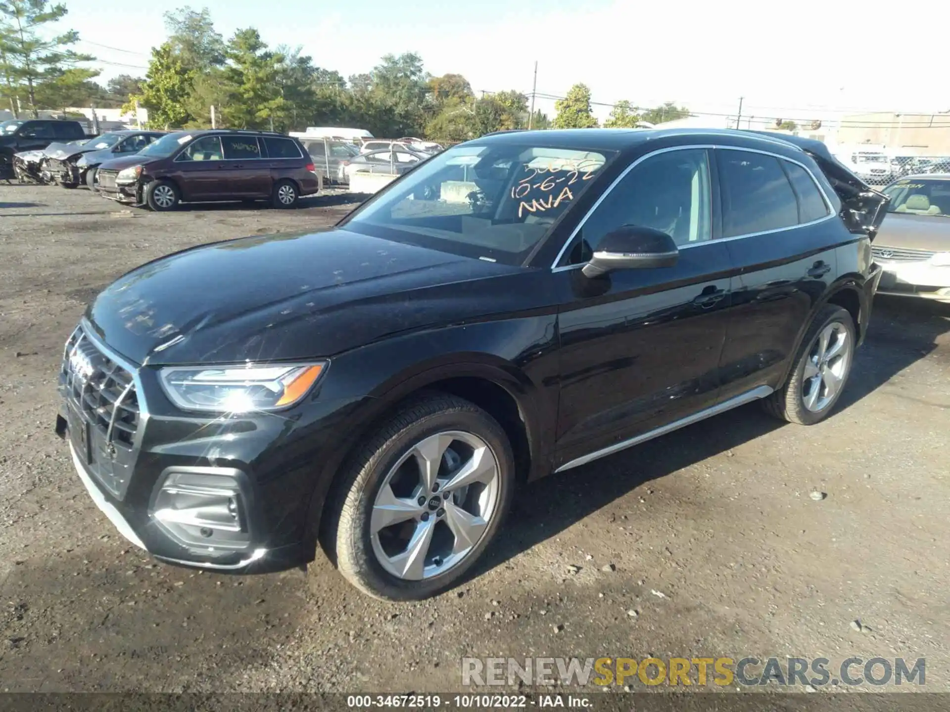 2 Photograph of a damaged car WA1BAAFY8M2115006 AUDI Q5 2021