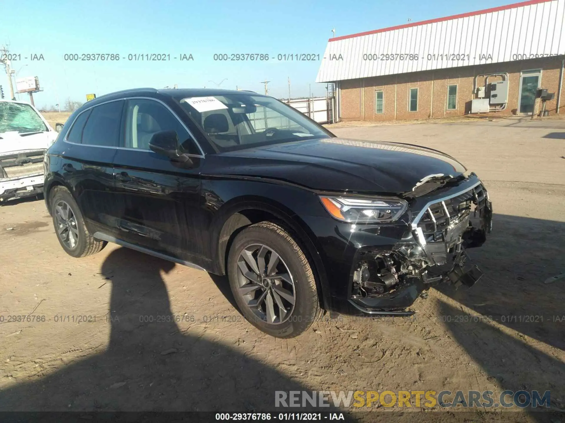 1 Photograph of a damaged car WA1BAAFY9M2022804 AUDI Q5 2021
