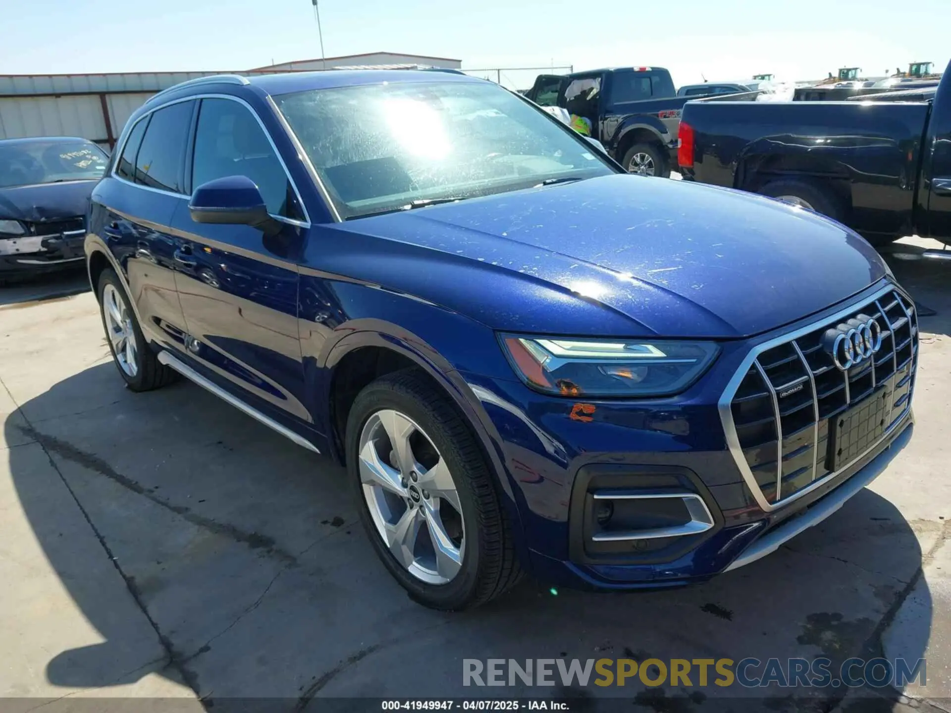 1 Photograph of a damaged car WA1BAAFY9M2055754 AUDI Q5 2021