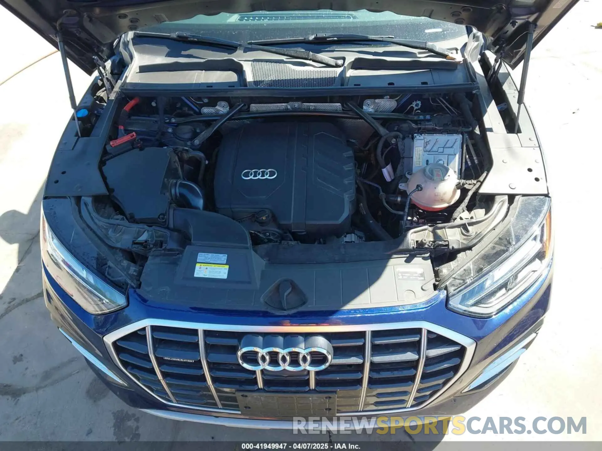 10 Photograph of a damaged car WA1BAAFY9M2055754 AUDI Q5 2021