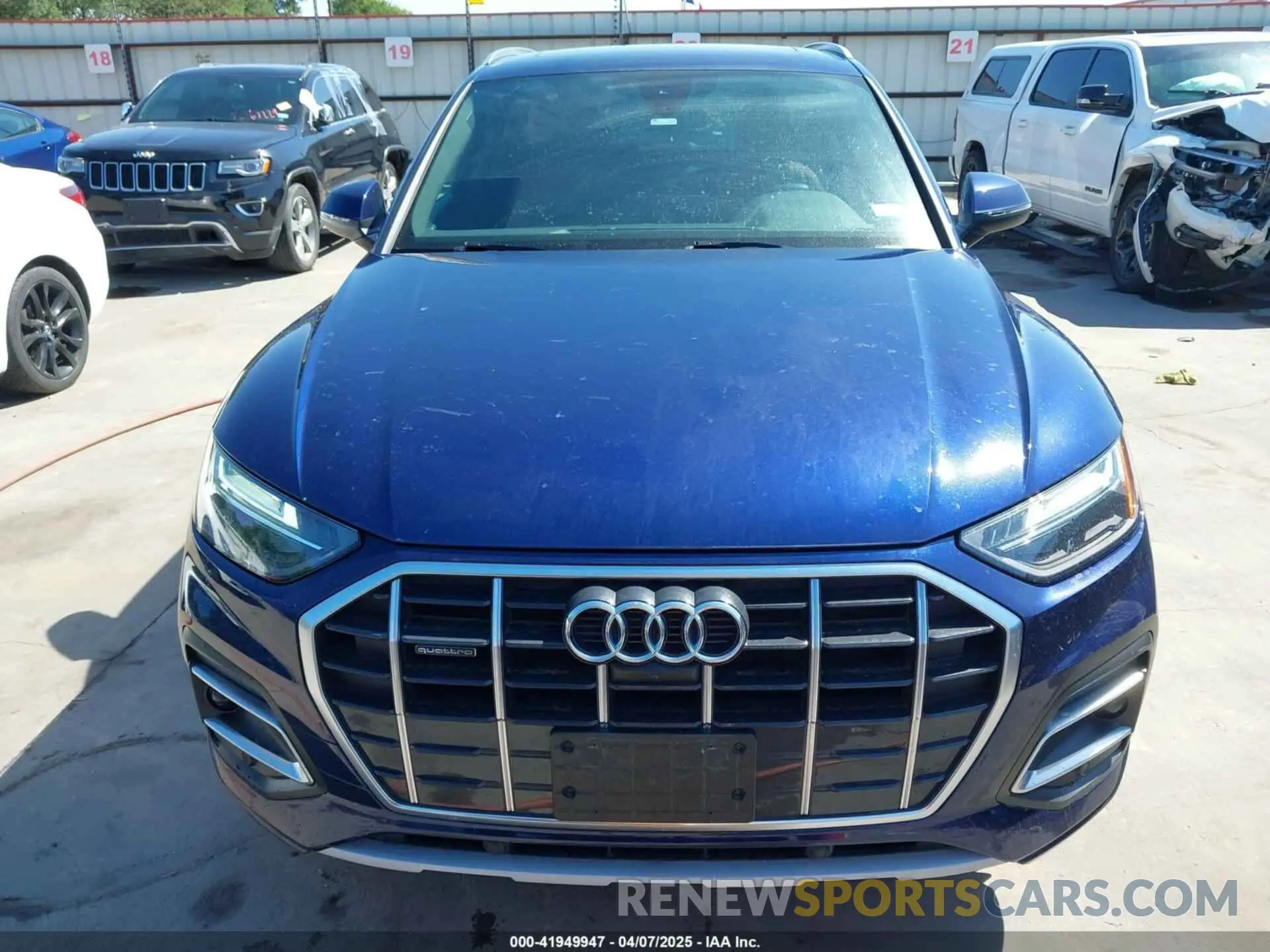 13 Photograph of a damaged car WA1BAAFY9M2055754 AUDI Q5 2021