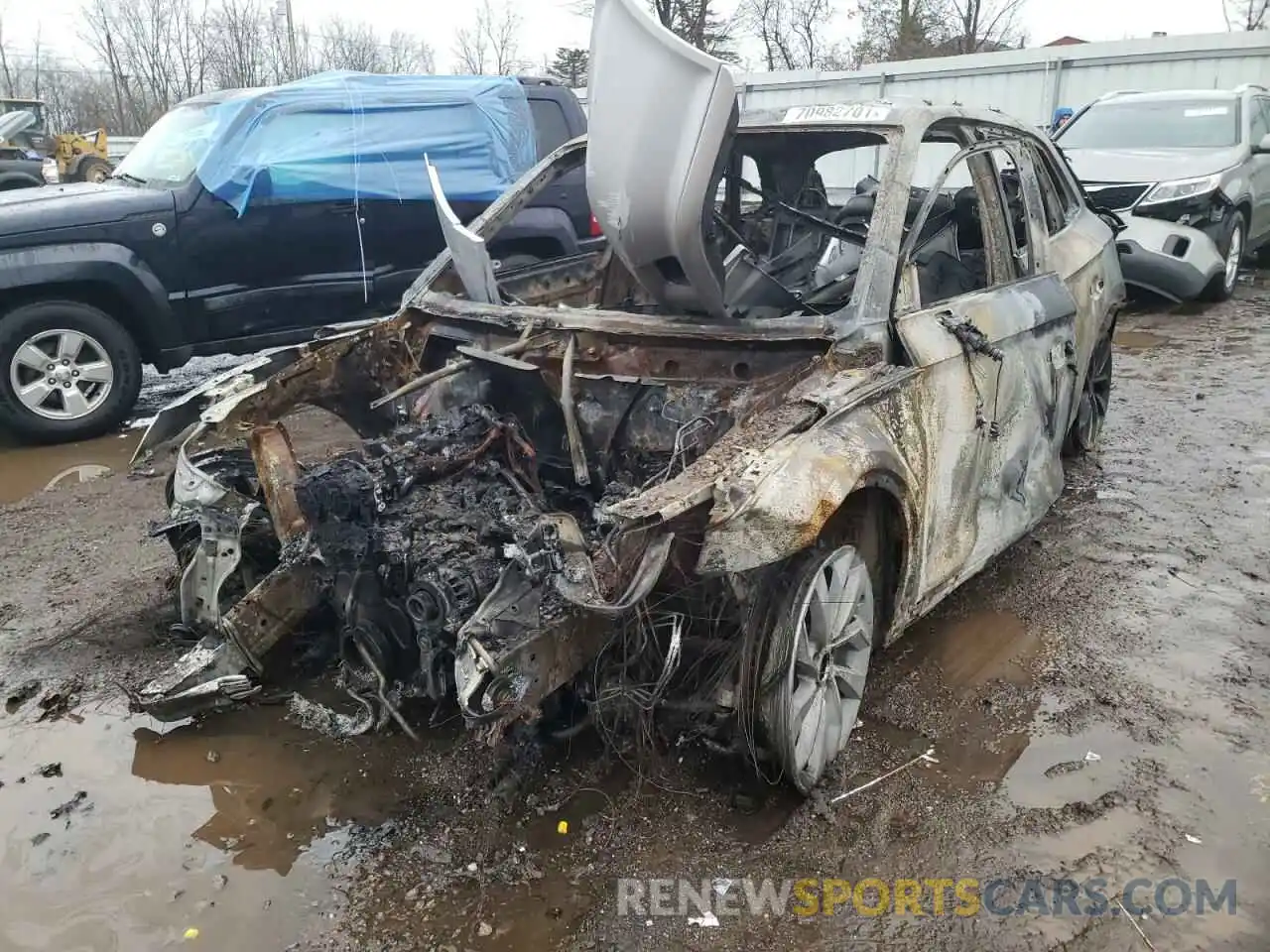 2 Photograph of a damaged car WA1BAAFY9M2066253 AUDI Q5 2021