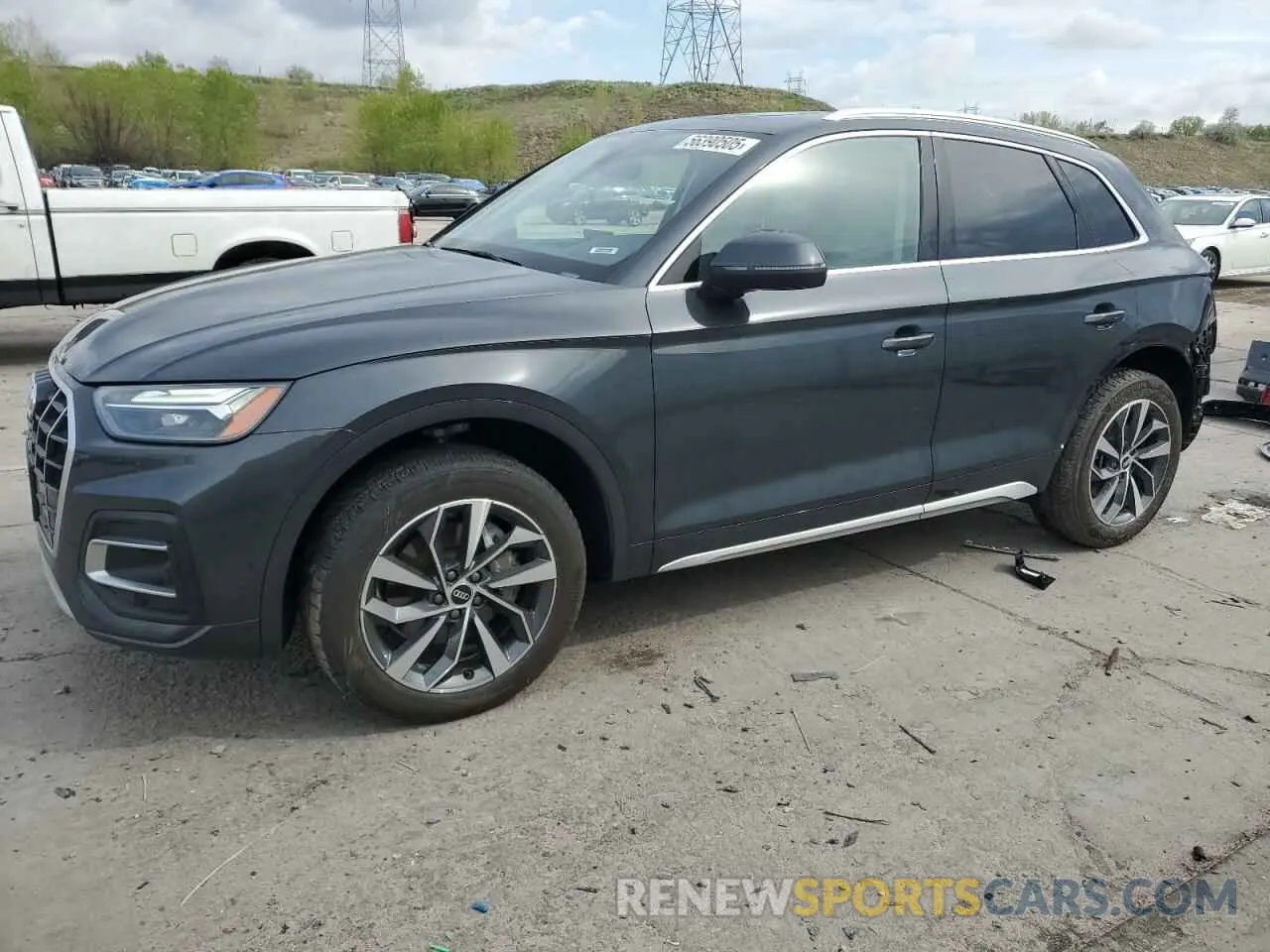 1 Photograph of a damaged car WA1BAAFY9M2068049 AUDI Q5 2021
