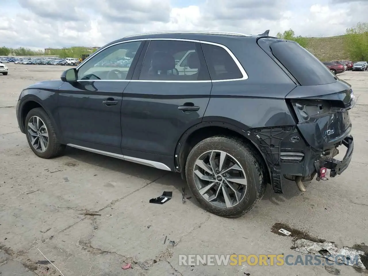 2 Photograph of a damaged car WA1BAAFY9M2068049 AUDI Q5 2021