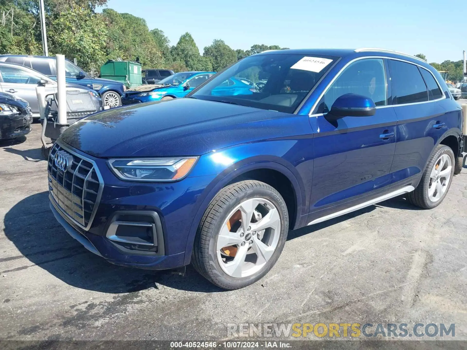 2 Photograph of a damaged car WA1BAAFY9M2097244 AUDI Q5 2021