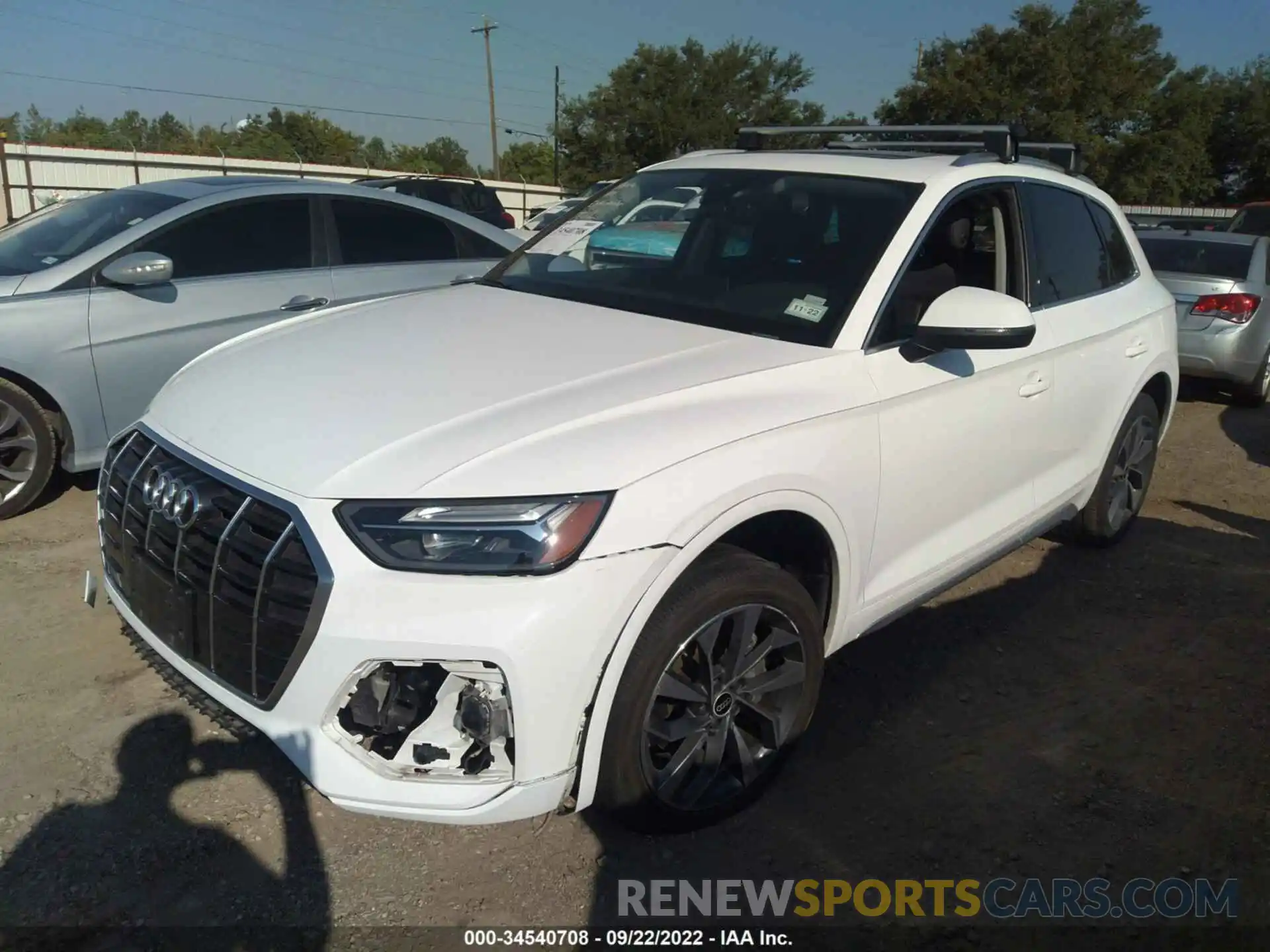 2 Photograph of a damaged car WA1BAAFYXM2020852 AUDI Q5 2021