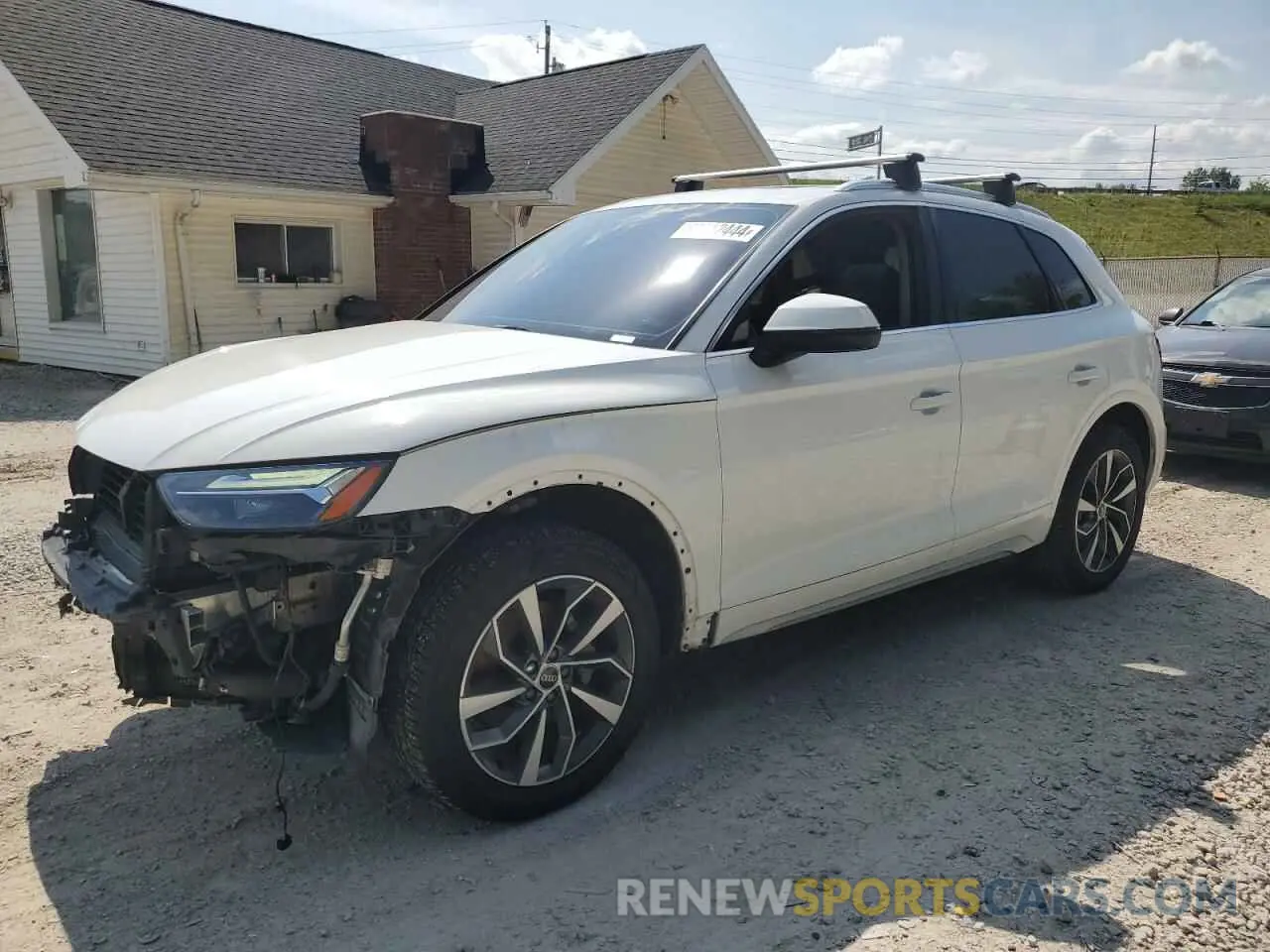 1 Photograph of a damaged car WA1BAAFYXM2023525 AUDI Q5 2021