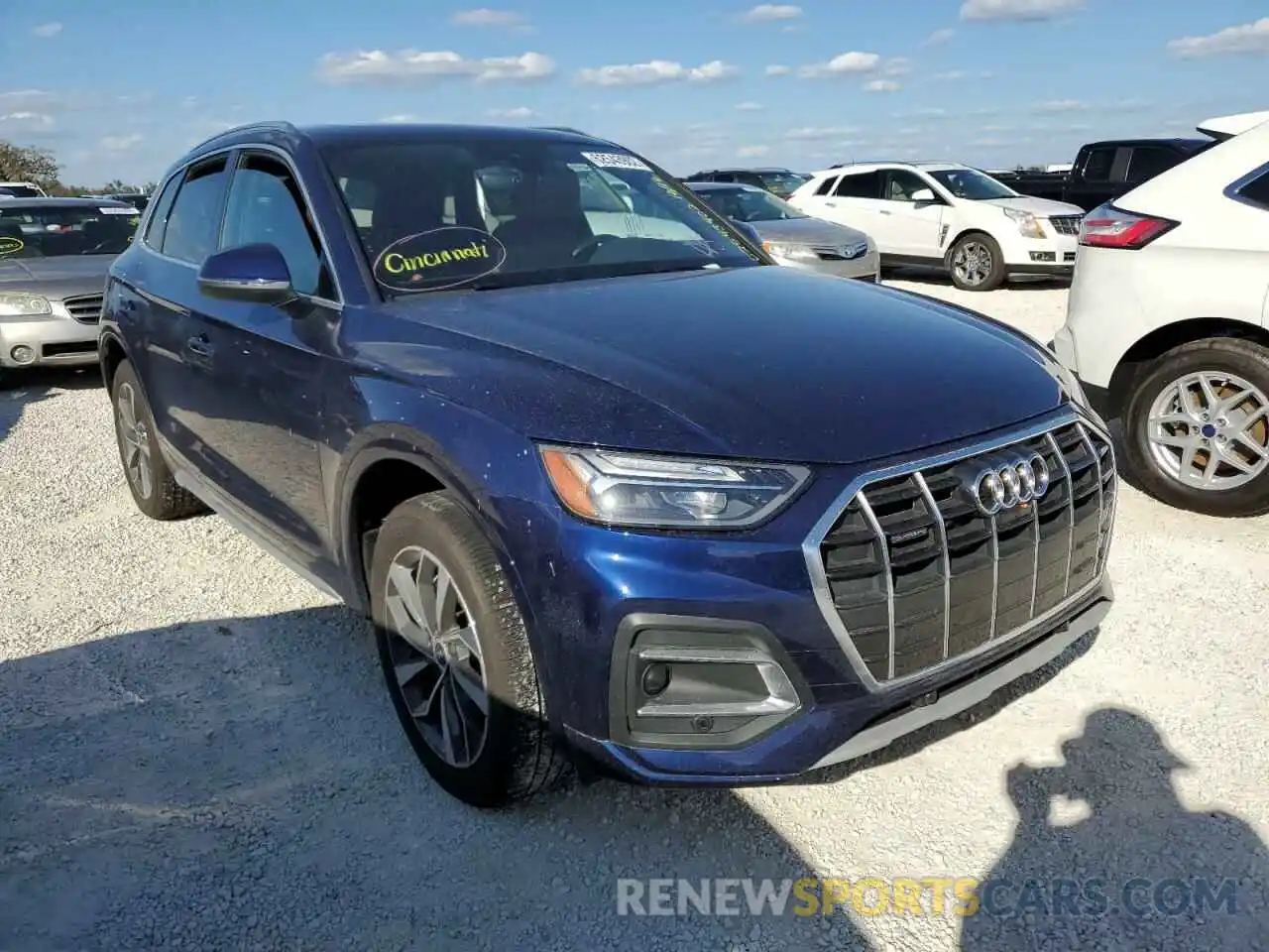 1 Photograph of a damaged car WA1BAAFYXM2033603 AUDI Q5 2021