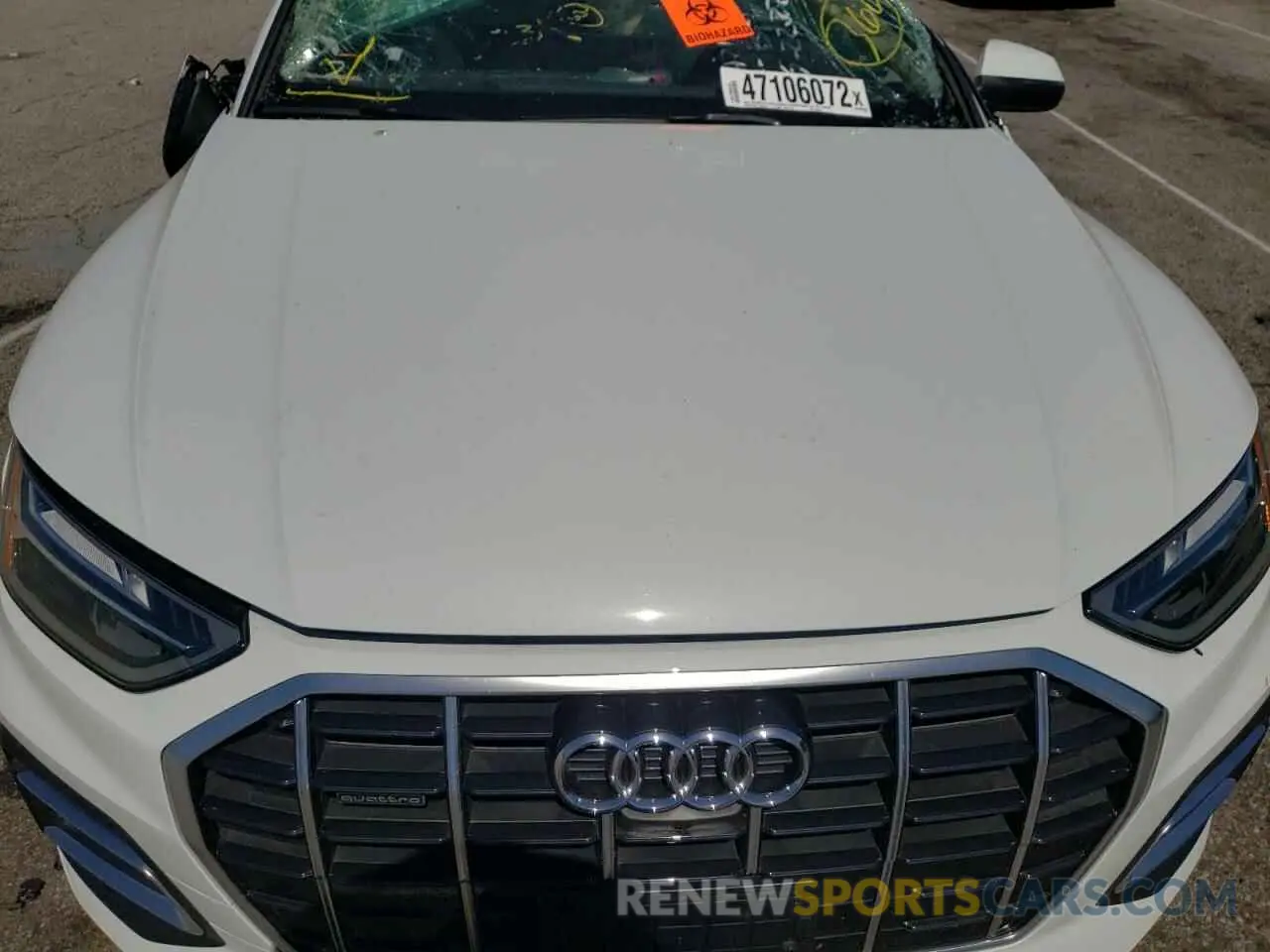 7 Photograph of a damaged car WA1BAAFYXM2042303 AUDI Q5 2021