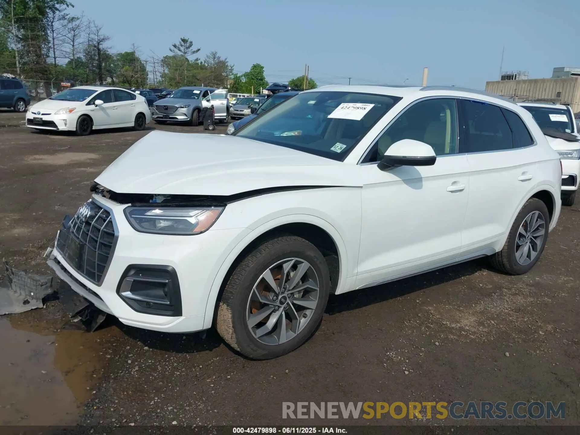 2 Photograph of a damaged car WA1BAAFYXM2050028 AUDI Q5 2021