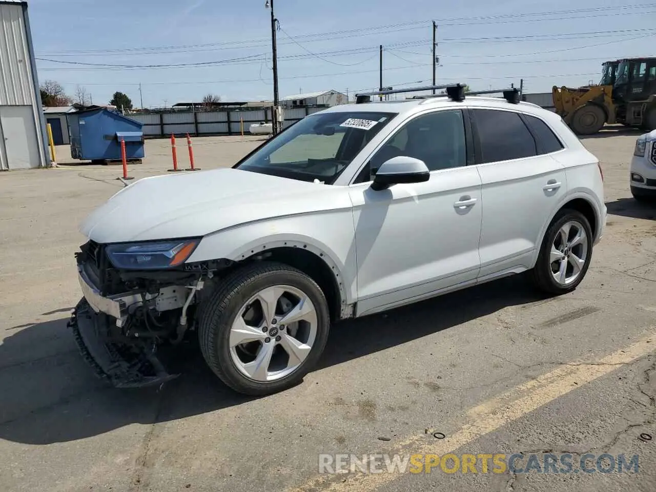1 Photograph of a damaged car WA1BAAFYXM2051891 AUDI Q5 2021