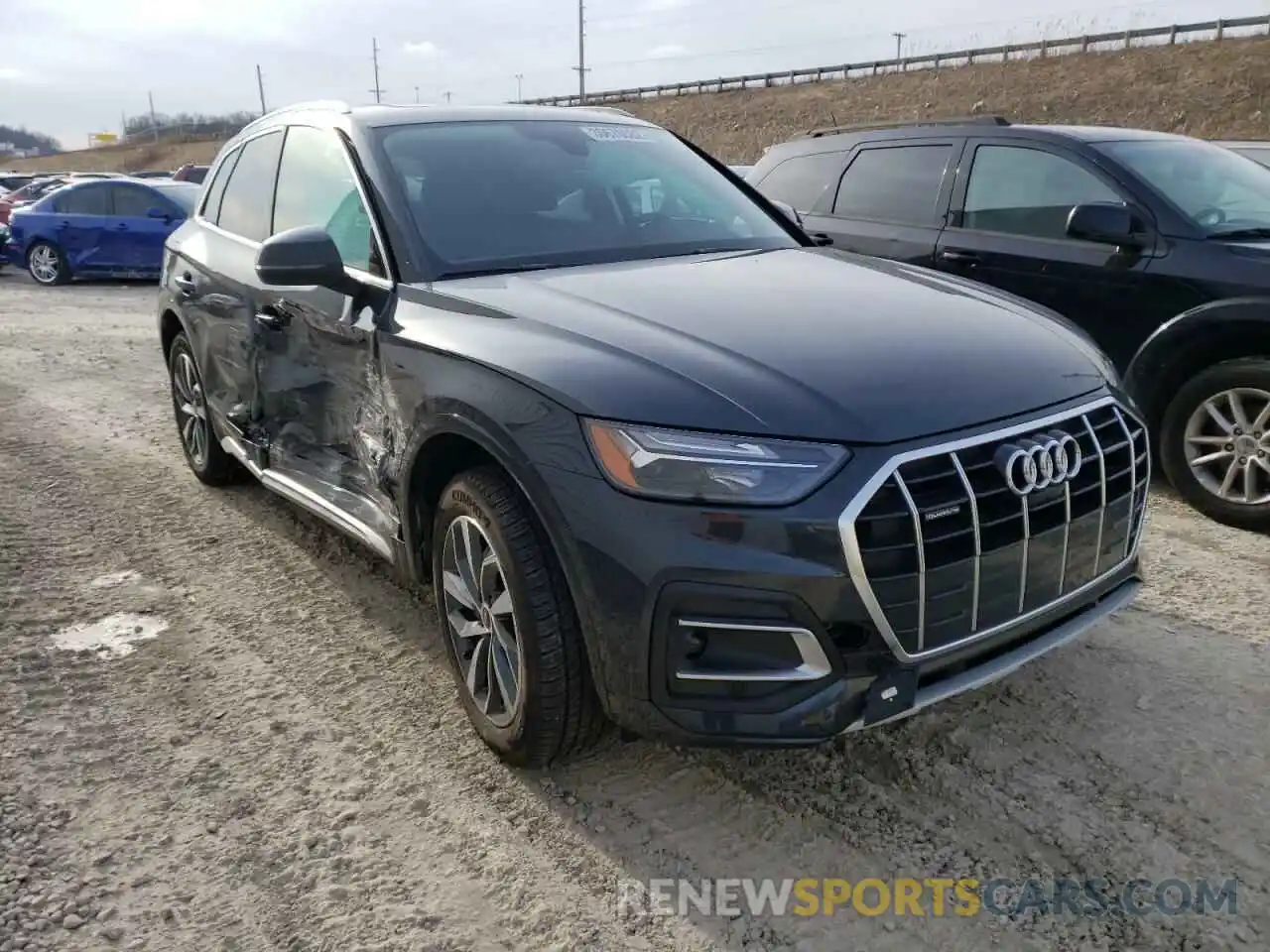 1 Photograph of a damaged car WA1BAAFYXM2054564 AUDI Q5 2021