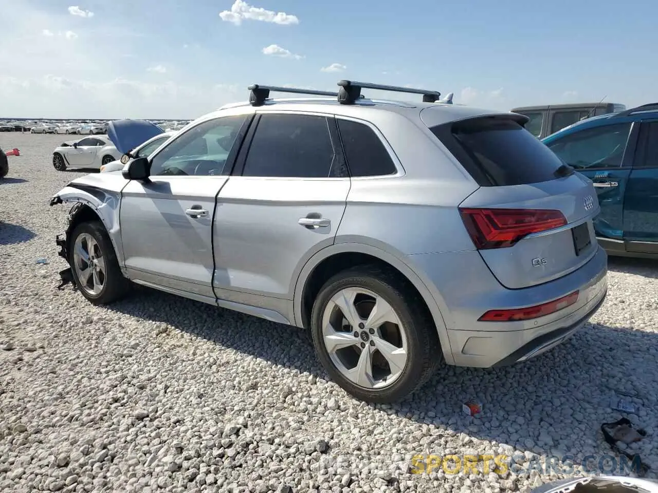 2 Photograph of a damaged car WA1BAAFYXM2083241 AUDI Q5 2021